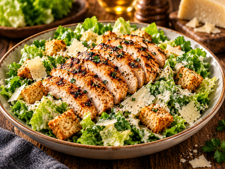 Romain Chicken Caesar Salad