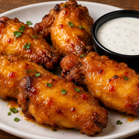Chicken Wings: Mango Habanero flavor